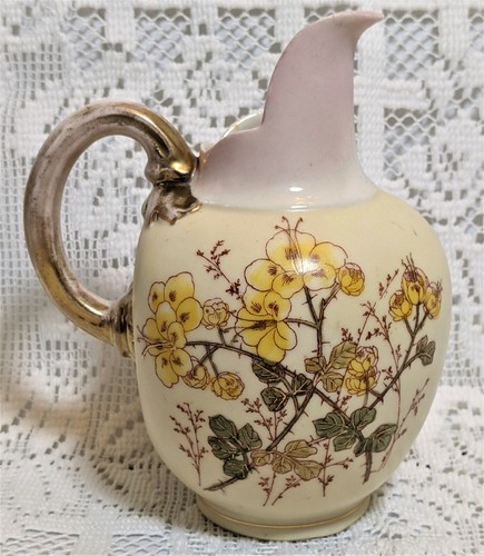 Hand painted jug pitcher - ~,