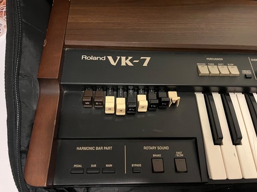Roland combo organ - roland, vk-7