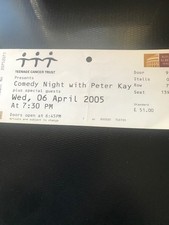 PETER KAY- TICKET