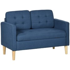 HOMCOM Compact Loveseat Sofa