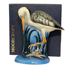 Moorcroft Shearwater Moon Heron Figurine — Emma Bossons — MIB