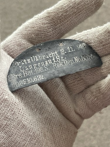 Original ww1 german half - original,