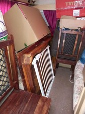 Wooden Dining Table and Chairs Set, 6-Piece