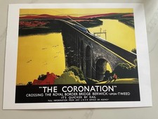 LNER Railway poster ‘The Coronation’ (print)