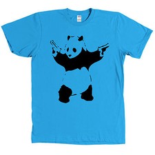 Banksy Panda With Guns Stencil