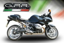 BMW R1200S SILENCER FURORE NERO DUAL SLIP-ONS BY GPR SILENCER ITALY 2006/08