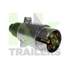 Metal Trailer Plug, 7 Pin