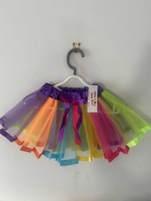 Rainbow Tutu Girls Dance Fancy