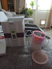 Scentsy Cast-pink Wax Warmer with Original Box and Instructions VGC