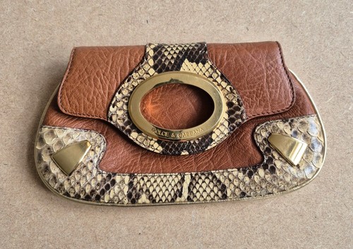 Dolce gabbana python mini - gabbana,