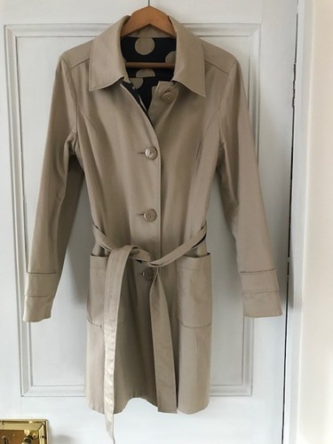Laura ashley beige polka dot - &,