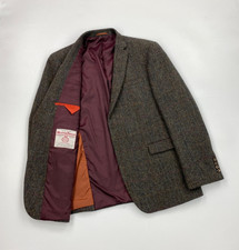 Men's Light Grey Check Harris