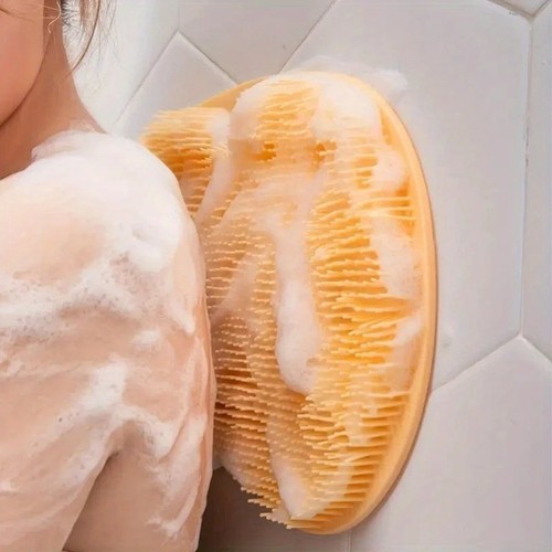 Shower foot scrubber - mat, back
