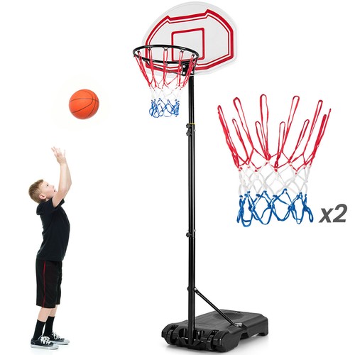 Portable basketball hoop goal - basketball,