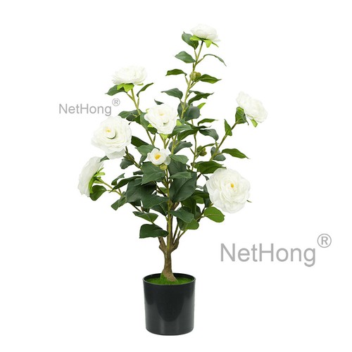 Large artificial camellia - large,