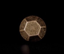 50pc10MM Antique Brass Hexagon