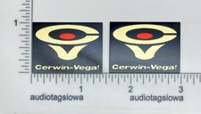 Cerwin Vega Speaker Badge
