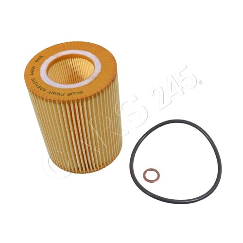 Oil filter blue print fits - blue, bmw