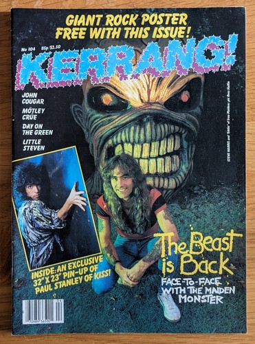 Iron maiden kerrang issue - kerrang!, 104