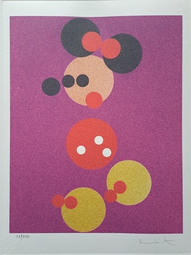 Damien hirst signed minnie - signed,