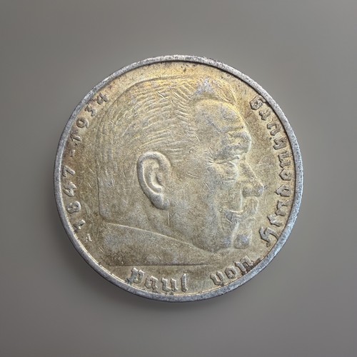 German reichsmark coins paul - german,
