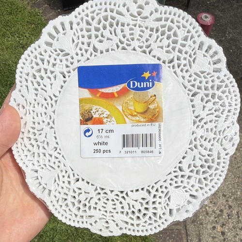 Duni paper doilies round - duni,