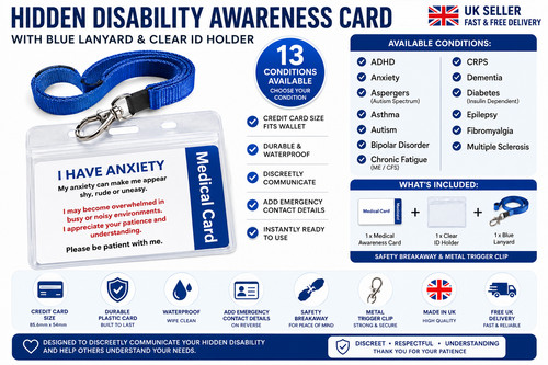Hidden disability autism - hidden,