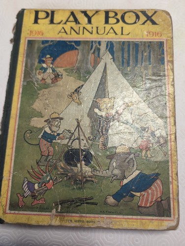 Antique playbox annual 1916 - antique,