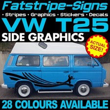 to fit VW T25 STRIPES GRAPHICS