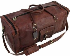 Vintage Brown Genuine Leather