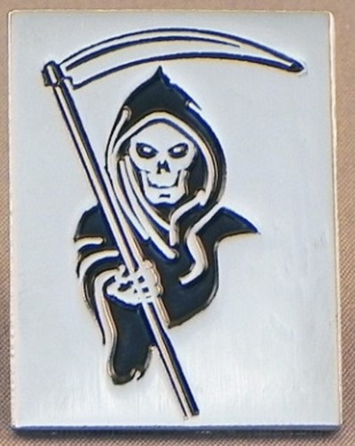 Grim reaper with scythe pin - reaper,