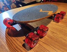 G&S Egg Board 19" Mini Skateboard Stabilized w/Dual-Tandum Paris Trucks,8 Wheels