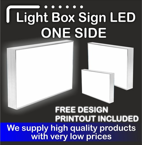 Illuminated light box shop - light,