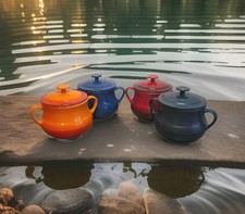 Le Creuset Set Of 4 Stoneware