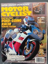 June 1987 MOTORCYCLIST