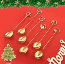 6-Piece Stainless Steel, Gold