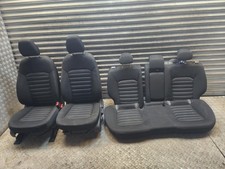 FORD MONDEO SEAT SET COMPLETE IN BLACK MK5 2015 - 2018
