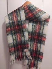 Glentana Scotland Vintage Mohair Shawl Scarf