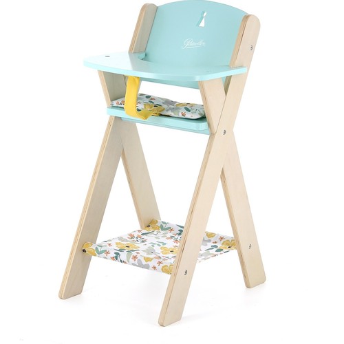 Wooden doll high chair - doll,