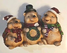 Christmas Holiday Hedgehogs in