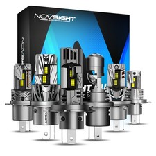 NOVSIGHT 2X LED HEADLIGHT BULBS H4 HB2 9003 6500K 20000LM 30000LM SUPER BRIGHT