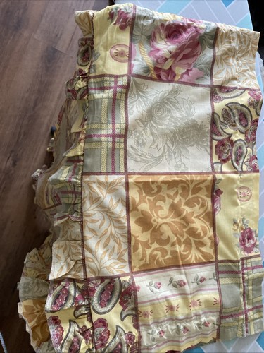 Vintage floral curtains with - floral,