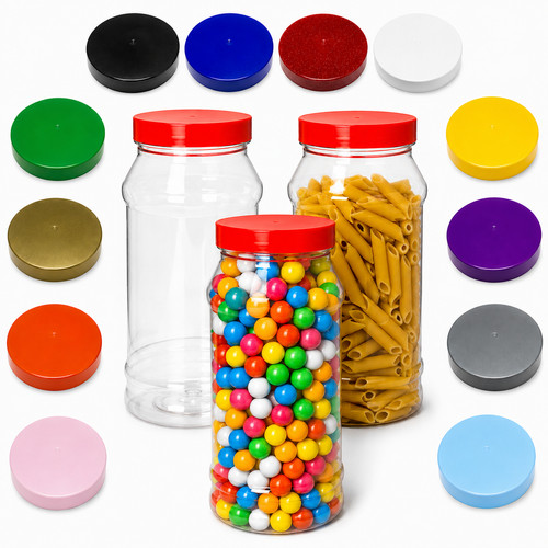 970ml plastic sweet jar - plastic,