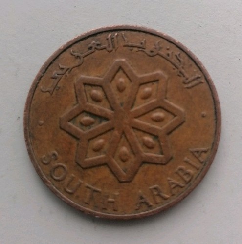 South arabia yemen 5 fils - 5,