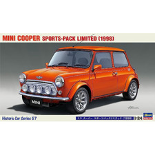 1998 MINI COPPER SPORTS PACK KIT 1:24 Hasegawa Kit Car Action Figure New