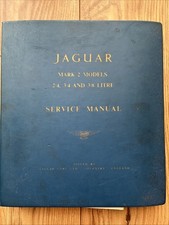  Vintage Jaguar 2.4 3.4 3.8 Service Book Authentic Owner’s Maintenance Guide 
