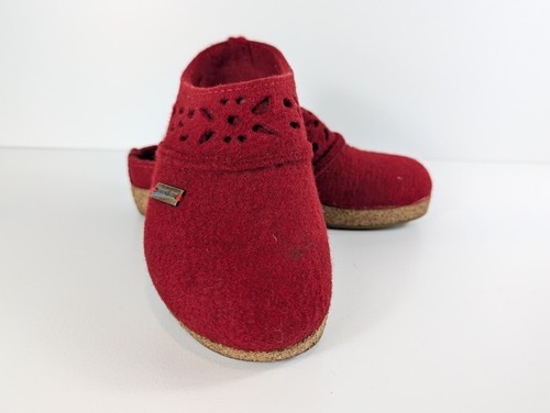 Haflinger red suede - , lacey