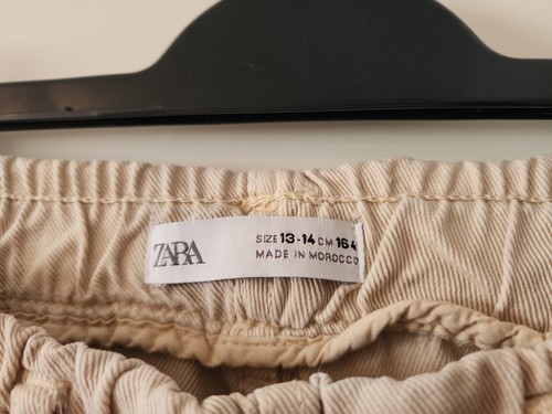 Zara teenage cotton trouser - zara,