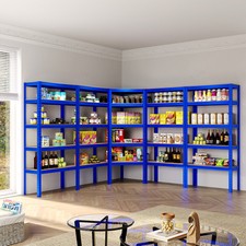 5 Bay Corner Racking Garage