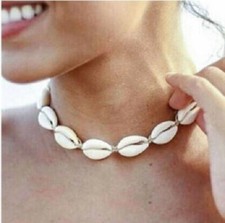 Sea Shell Necklace Cowrie